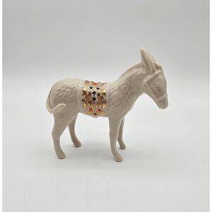 Lenox China Jewels Nativity Donkey